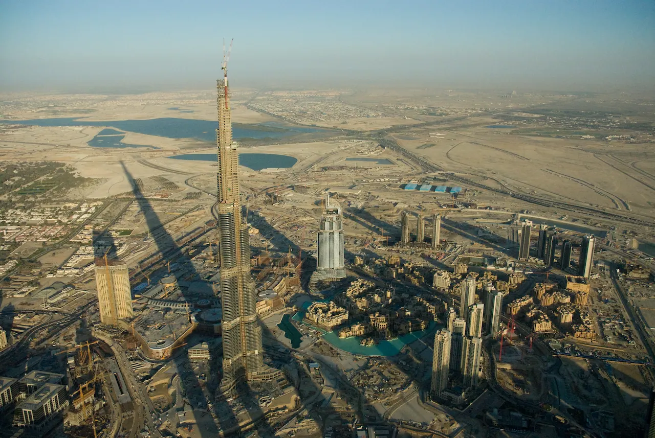 Burj Khalifa at sunset, the centrepiece of a 3-day Dubai itinerary